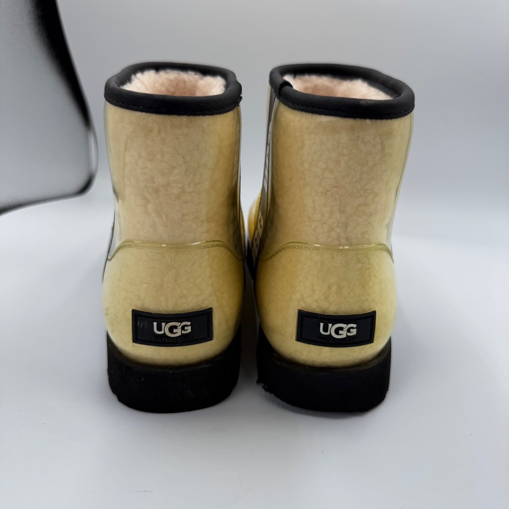 UGG Tan and Black Winter Boots - Picture 5 of 8